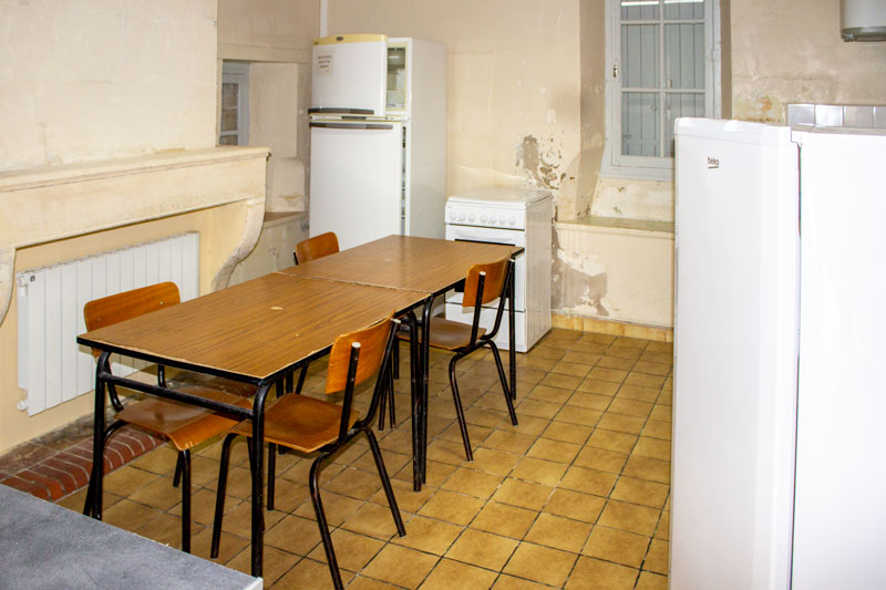 salle de la cure de Saint-Sulpice-d'Arnoult